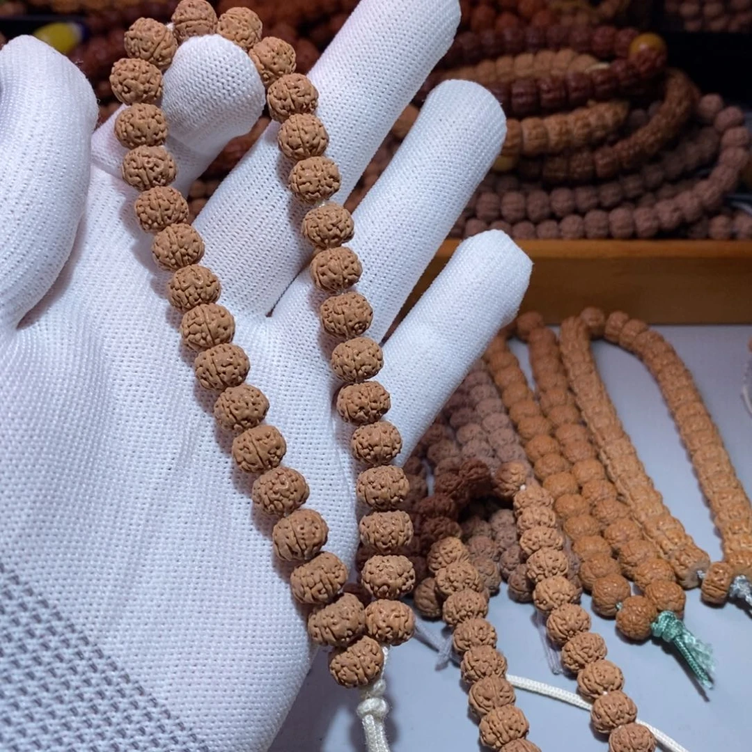 手串金刚菩提六瓣双龙纹手串