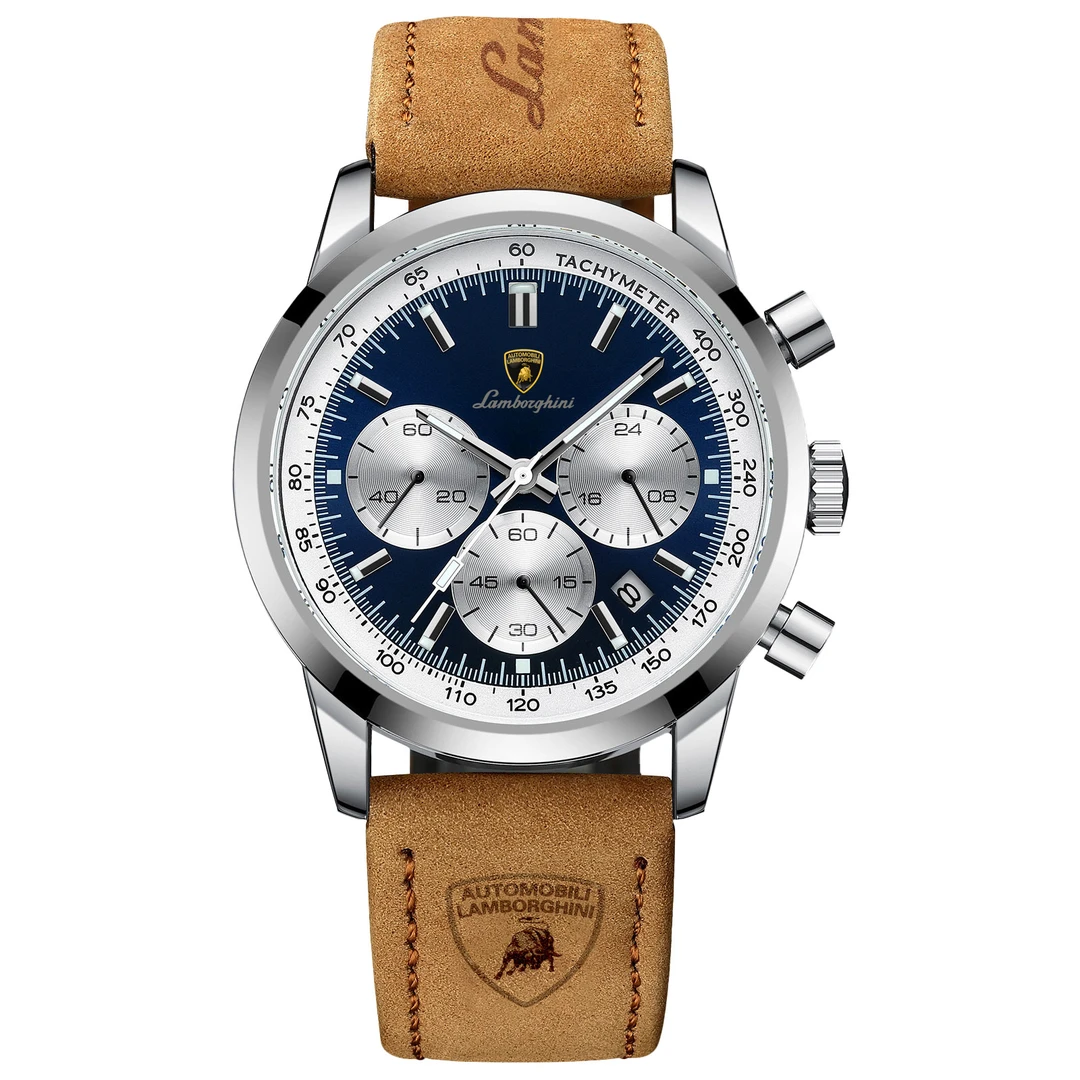 兰博基尼新款921真皮磨砂表牛皮表带Kin