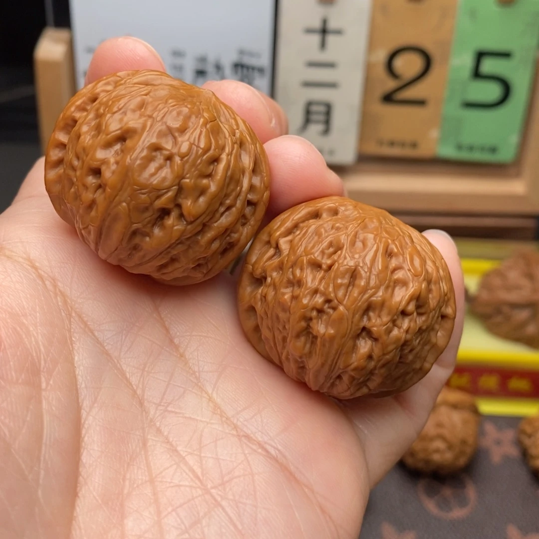 铭***收把件文玩核桃铁锤38