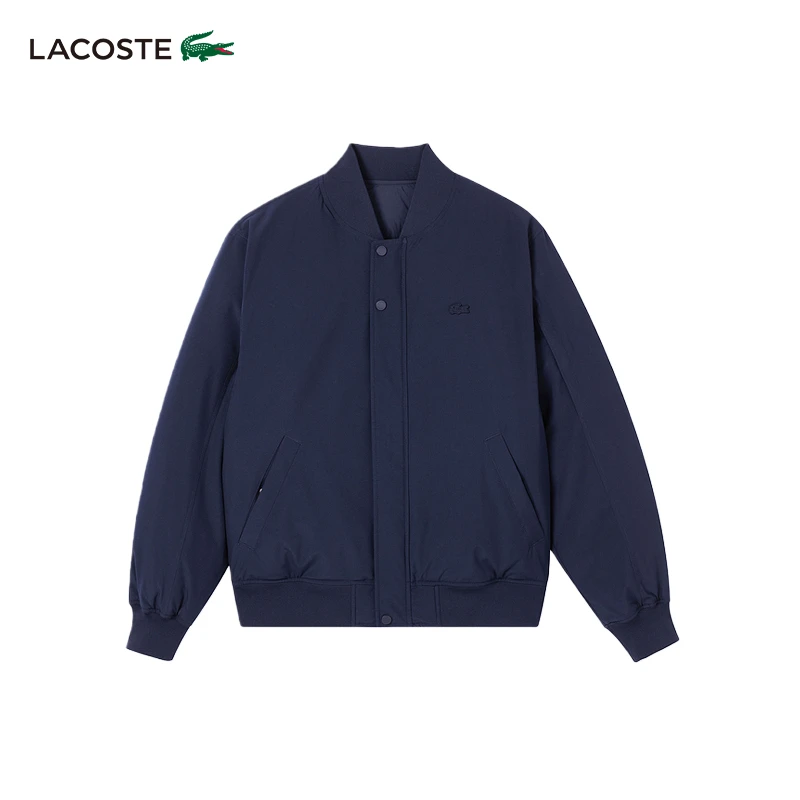 LACOSTE法国鳄鱼男装25秋季新款双面可穿鸭绒羽绒服外套|BH2526