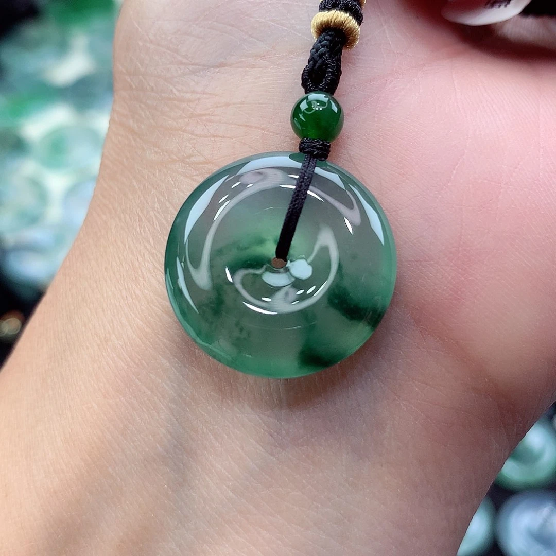 颈饰未镶嵌翡翠编号48尺寸21.4-5.5