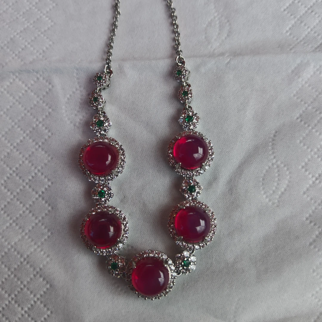 红宝石（处理）女宝链-A102