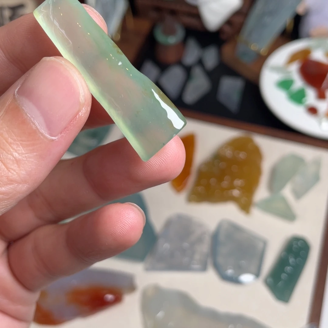 翡翠未镶嵌戒指无事柱