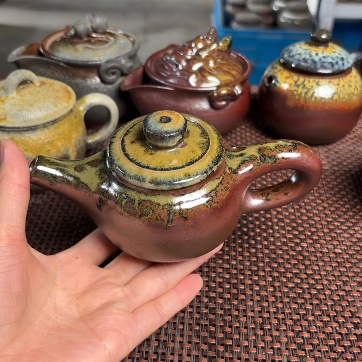 茶杯紫砂才*小烟抖壶