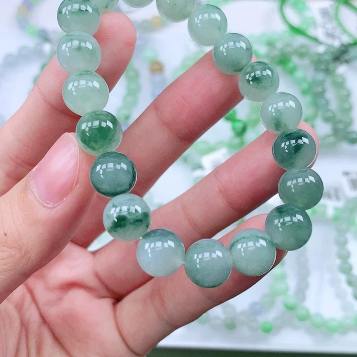 未镶嵌手链翡翠翡翠
