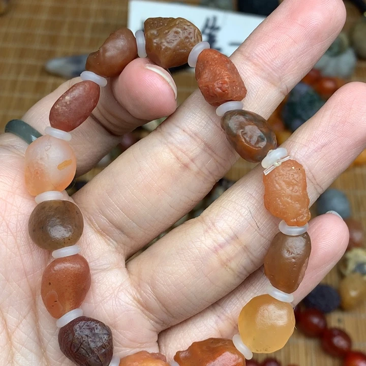 玛瑙/玉髓珠宝半成品未镶嵌付*