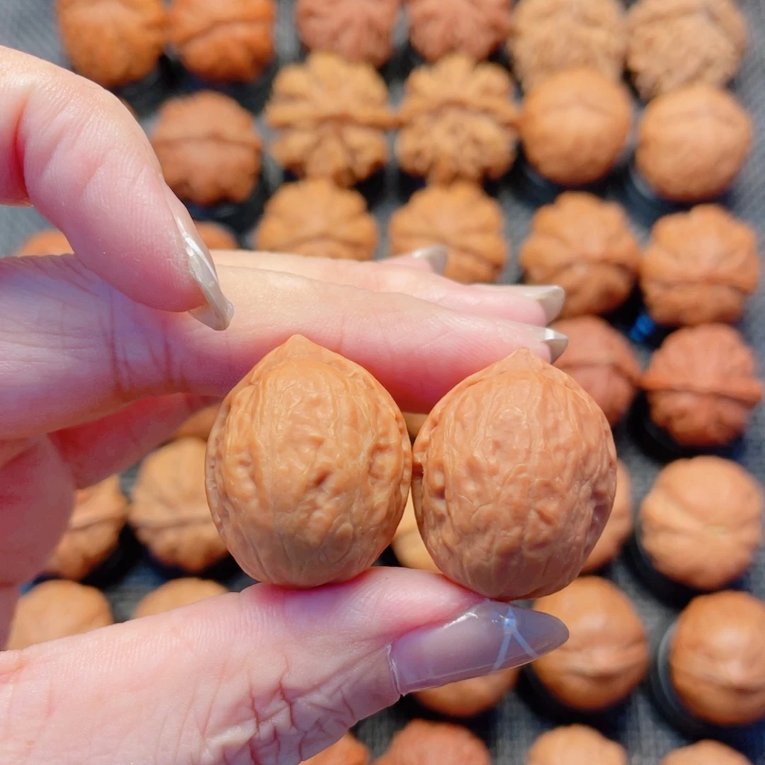 文玩核桃把件小红枣