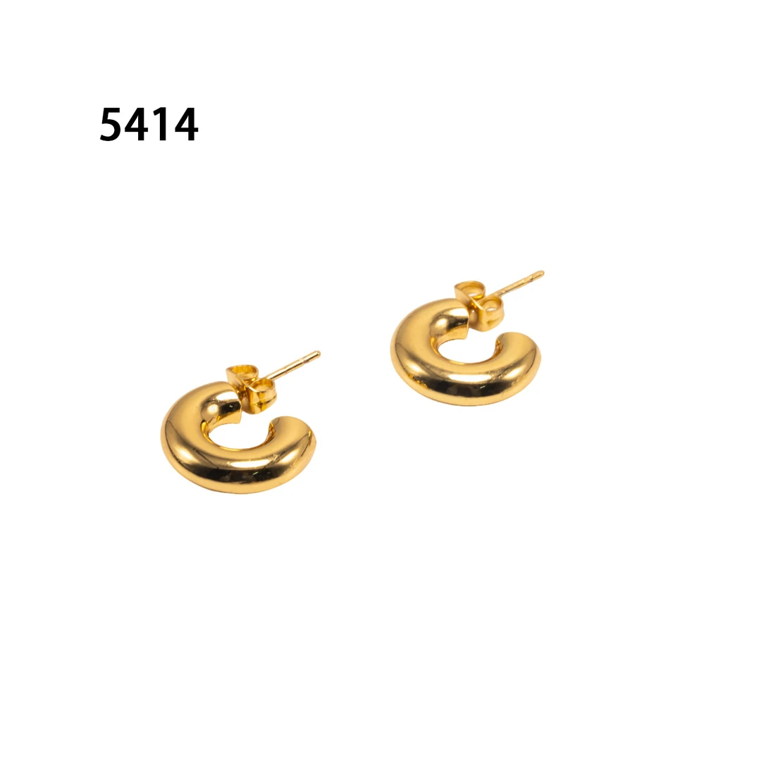 铜合金耳饰 气质耳环小众设计高级感耳钉耳饰~5414