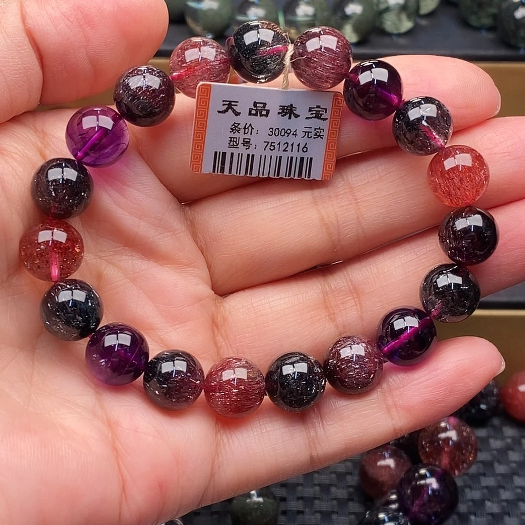 未镶嵌水晶手链超七手链7512116