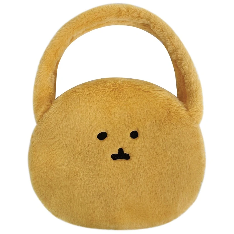 鼹鼠可乐饼毛绒单肩包B