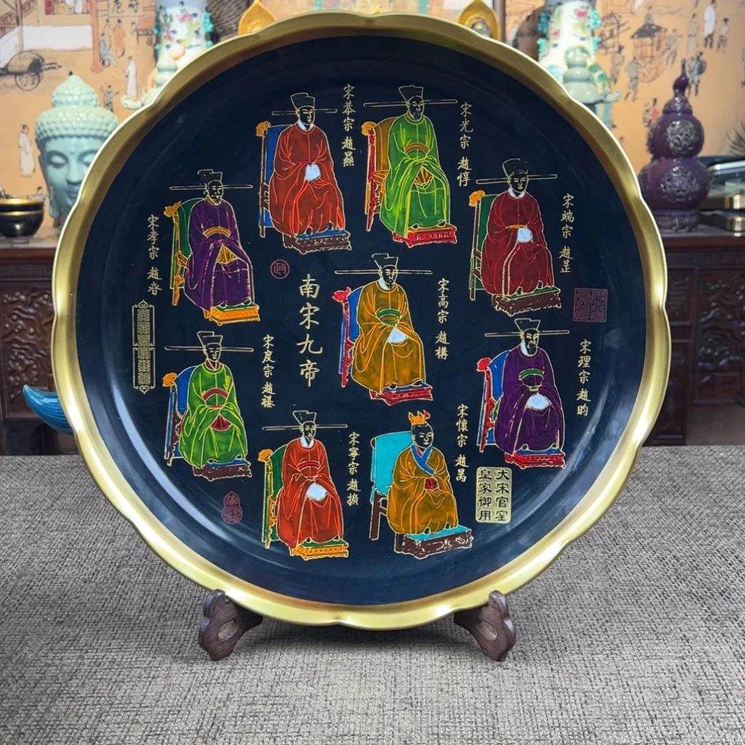 瓷片正能量陶瓷艺术品