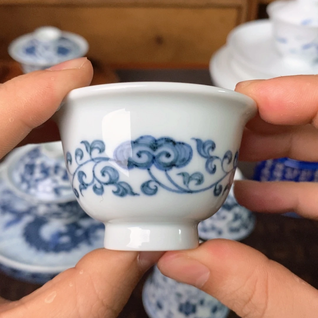 开播福利景德镇纯手绘茶器