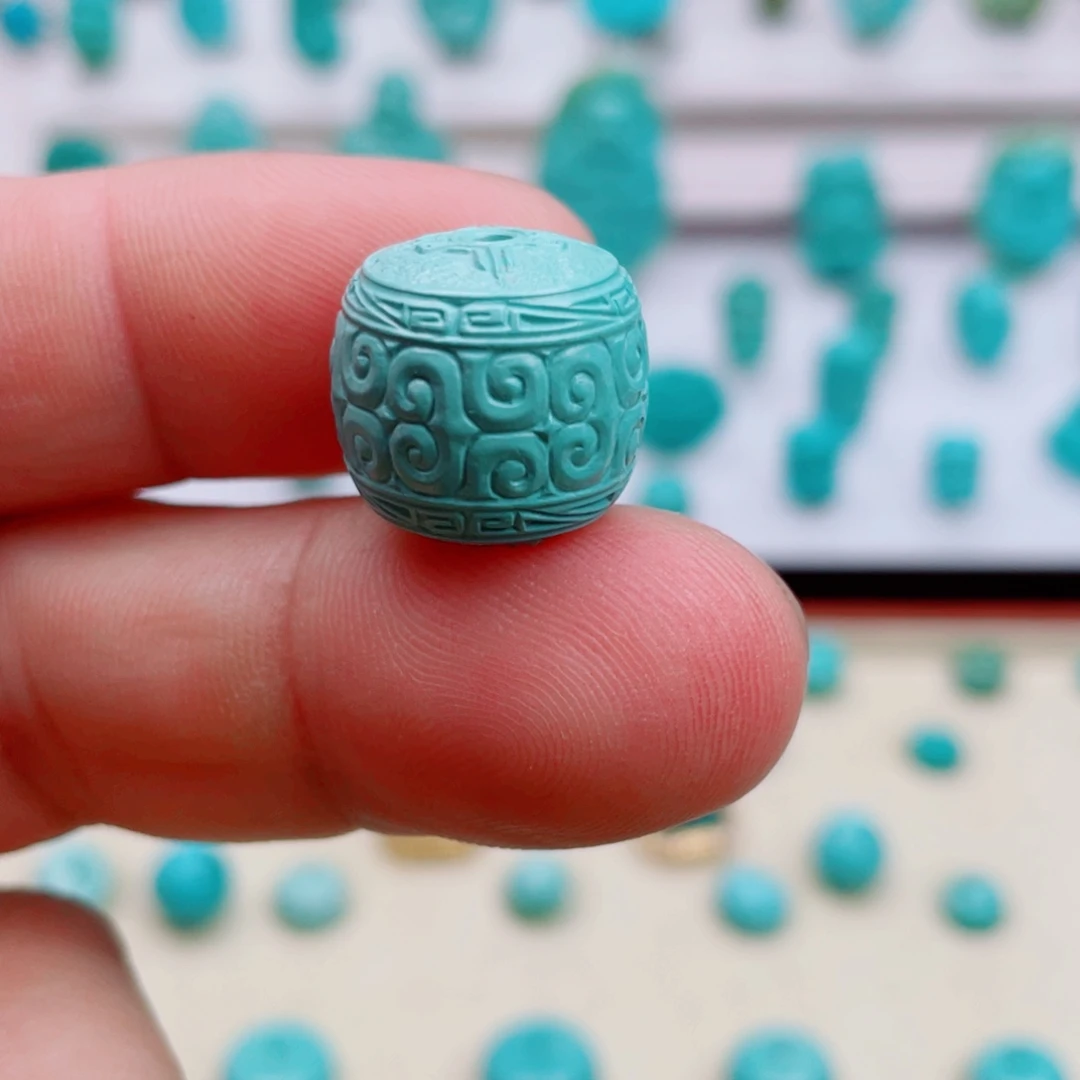 绿松石未镶嵌吊坠(不含链)