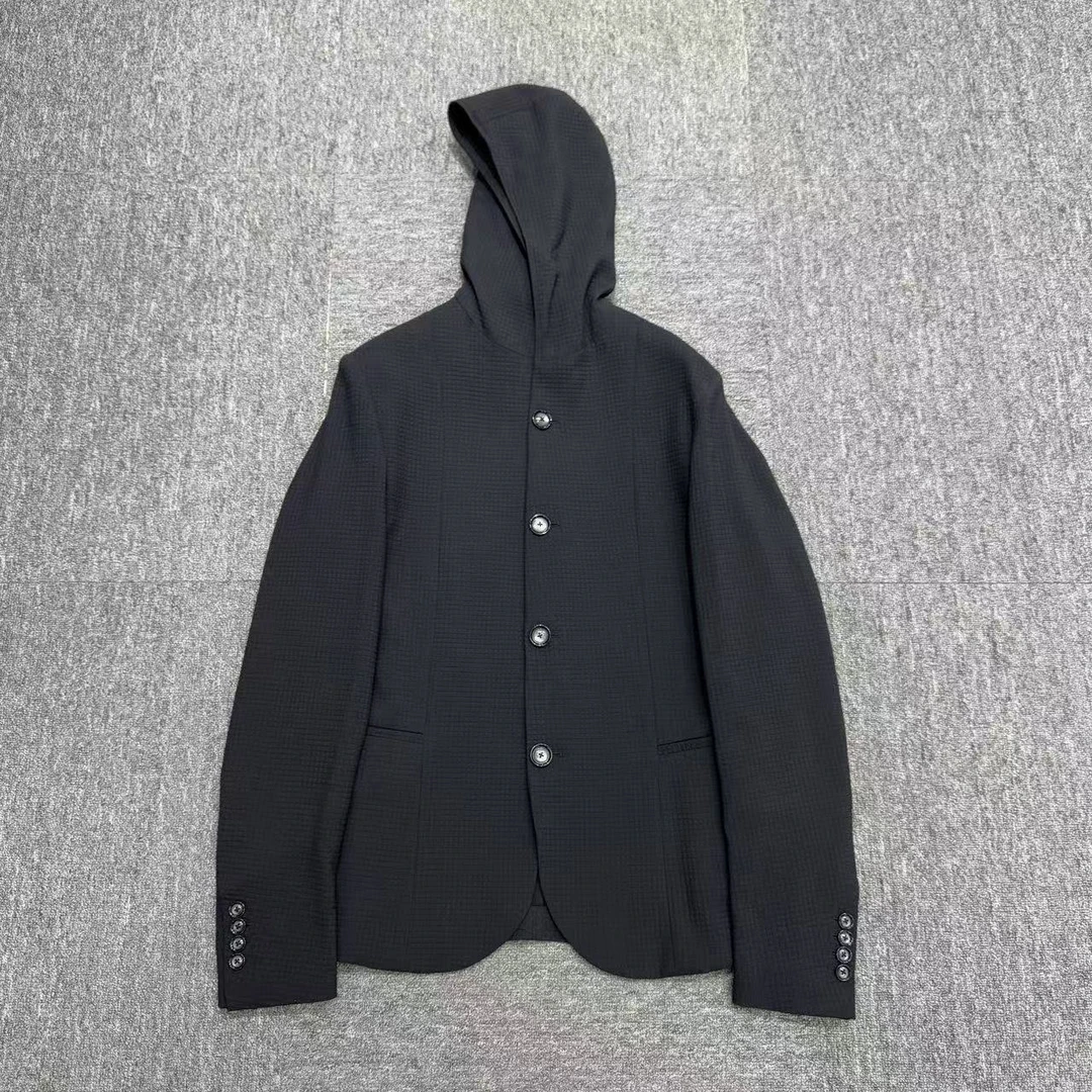 99新 EMPORIO ARMANI/乔治·阿玛尼  连帽西装外套/46码/编码00574