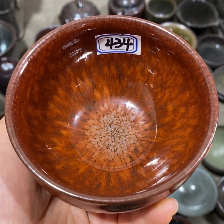 茶盏建阳建盏微瑕将军