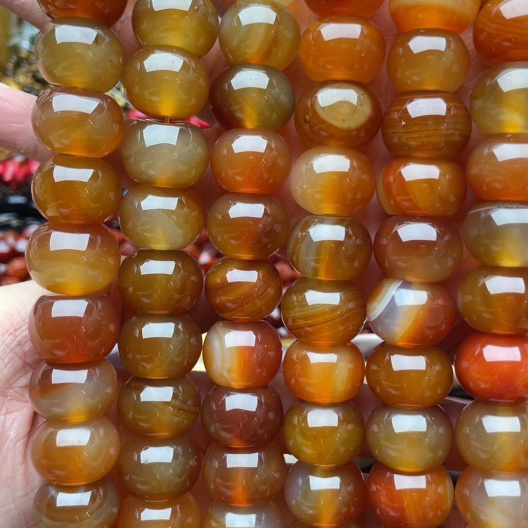 未镶嵌玛瑙/玉髓珠宝奇石锦鲤玛瑙大算盘1条卡18➕