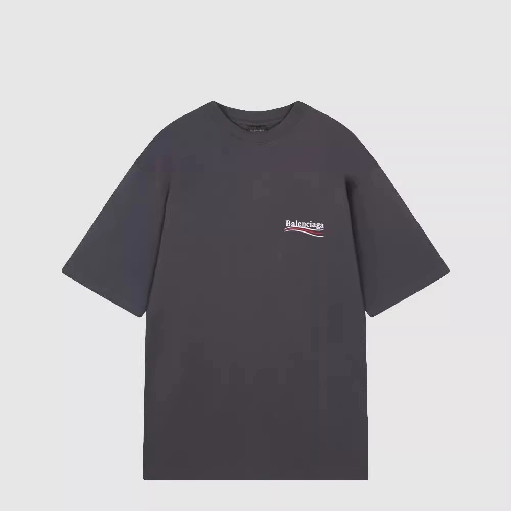 BALENCIAGA巴黎世家刺绣男士短袖T恤641675TKVJ11366