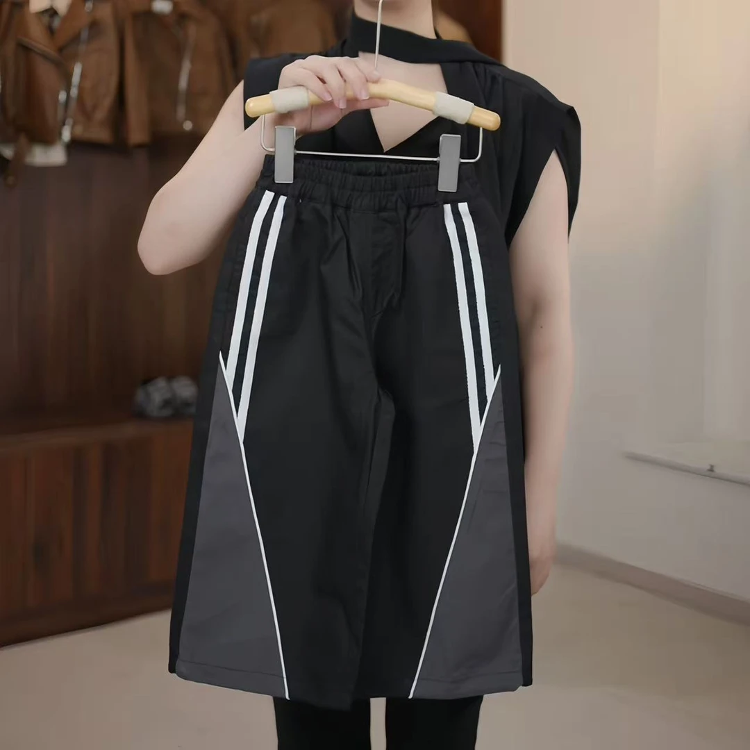 【鸭梨童品】韩版速干百搭运动阔腿男童休闲裤yL10912