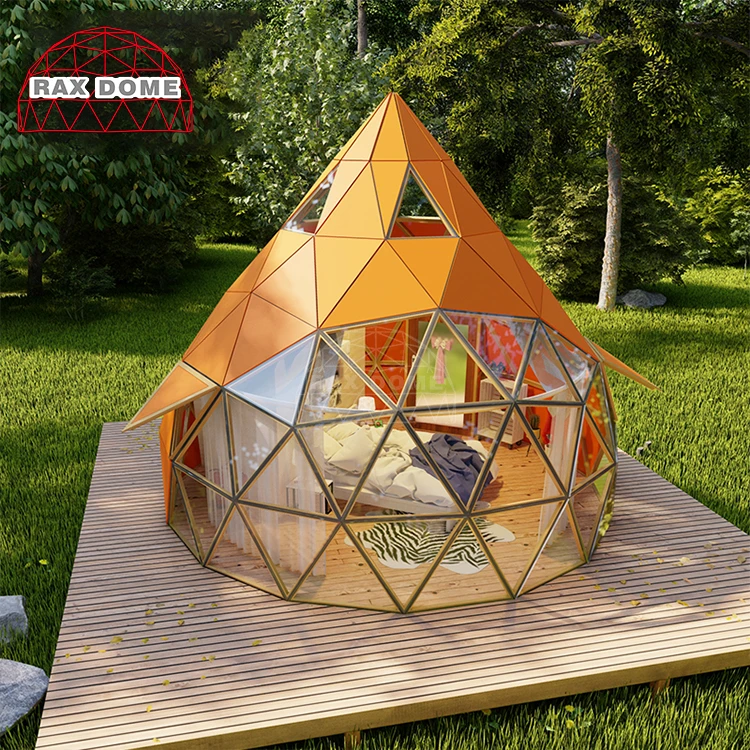 新款桃心玻璃星空房帐篷