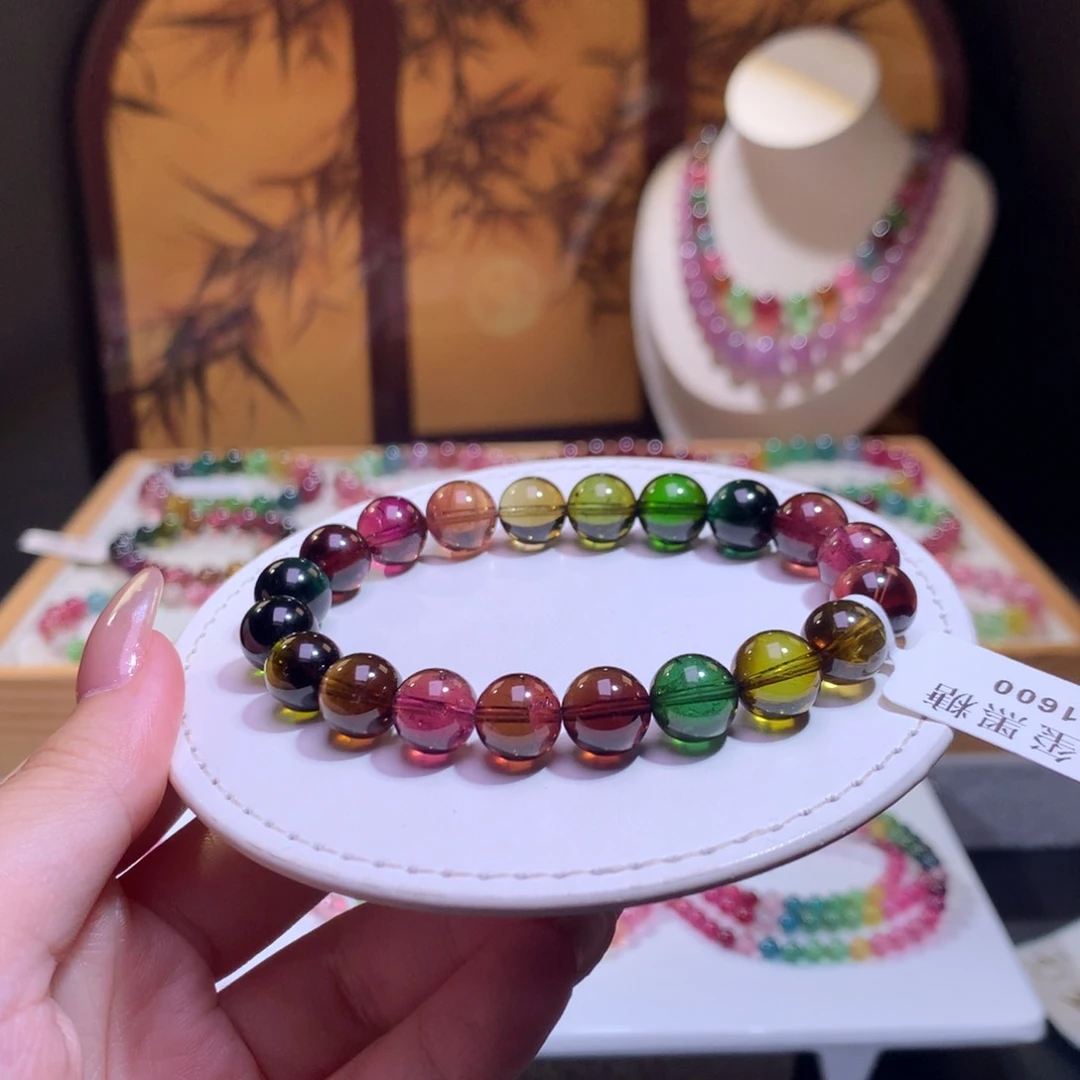 未镶嵌手链碧玺碧玺