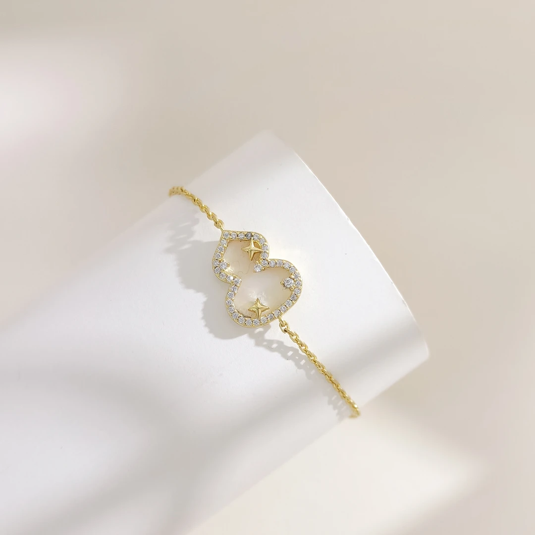 铜合金合成锆石手链 YLF-55943 手链小众百搭轻奢气质时尚