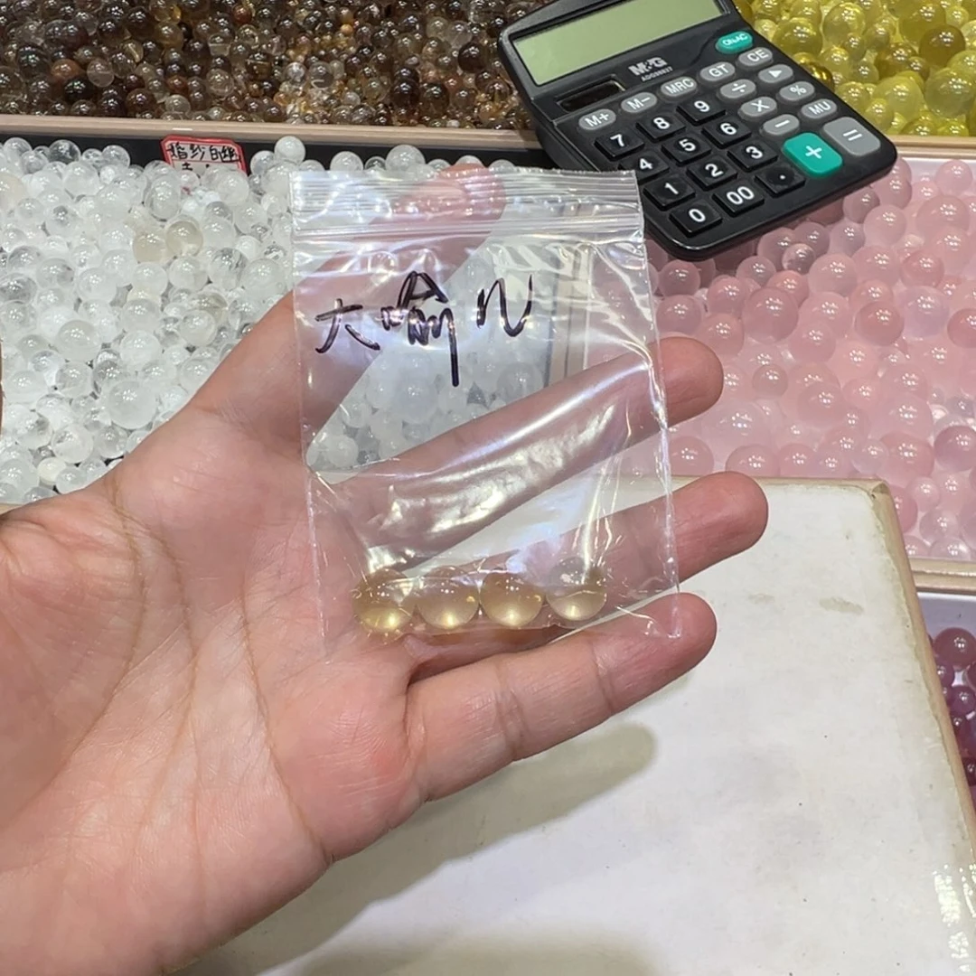 大***儿查罗石合金珠宝半成品天然黄水晶
