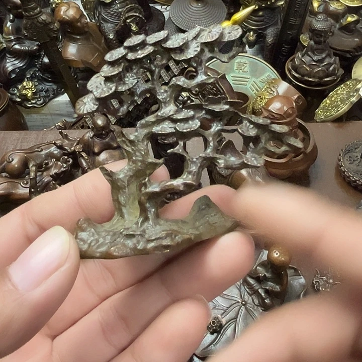 顺顺利利，铜器摆件