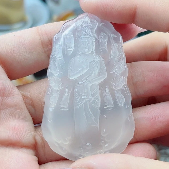 三***面未镶嵌玛瑙手饰吊坠