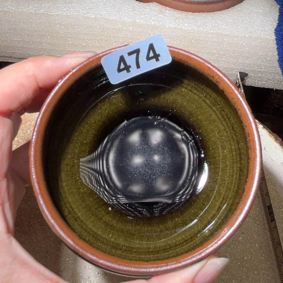 ****连茶盏全手工原矿原釉建盏