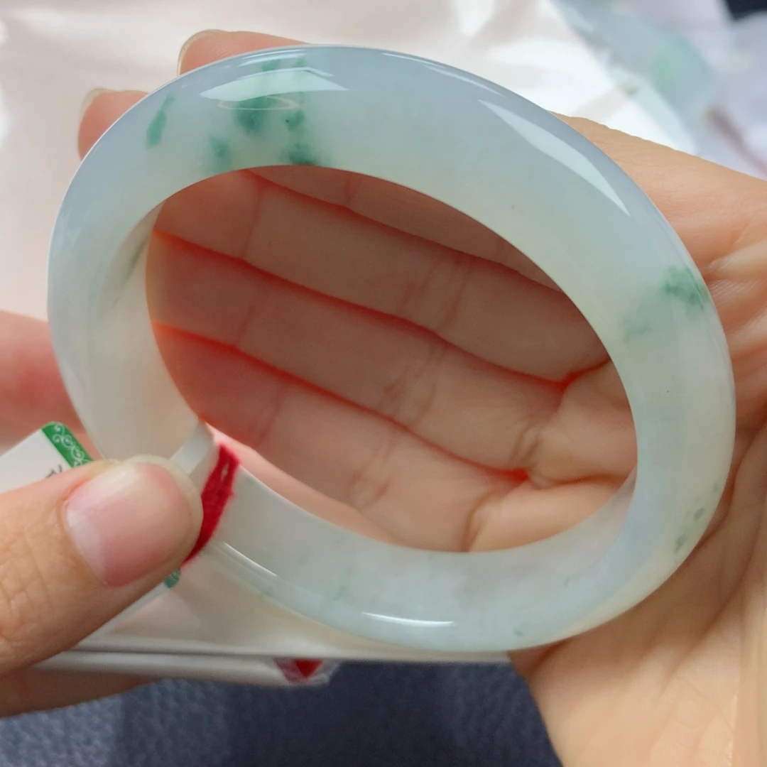 未镶嵌手镯翡翠缅甸天然翡翠A货58.2正