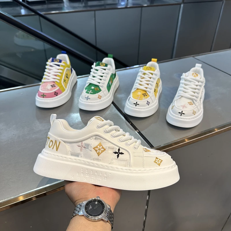 Ok8-923夏季新款男士韩版休闲鞋时尚百搭低帮软底透气舒适运动鞋