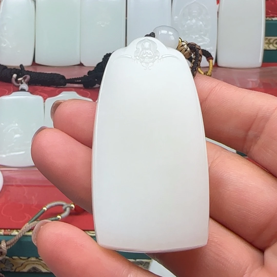 和田玉未镶嵌挂件尹**名