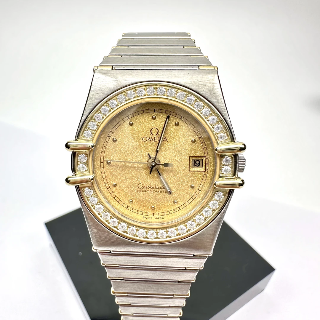 95新 Omega/欧米茄 欧米茄/星座/女表/石英/26mm/单表/6434