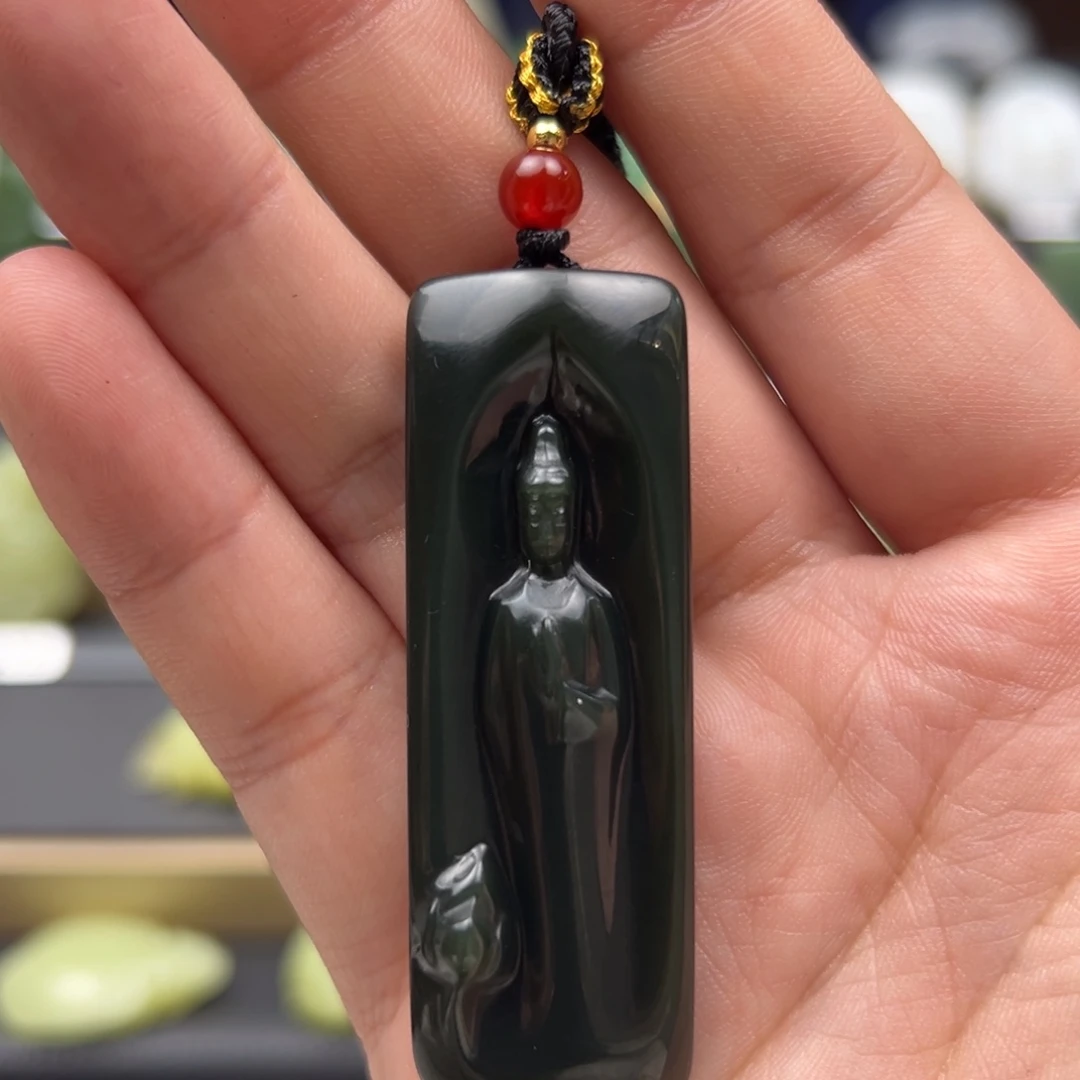 阿***巴和田玉未镶嵌挂件