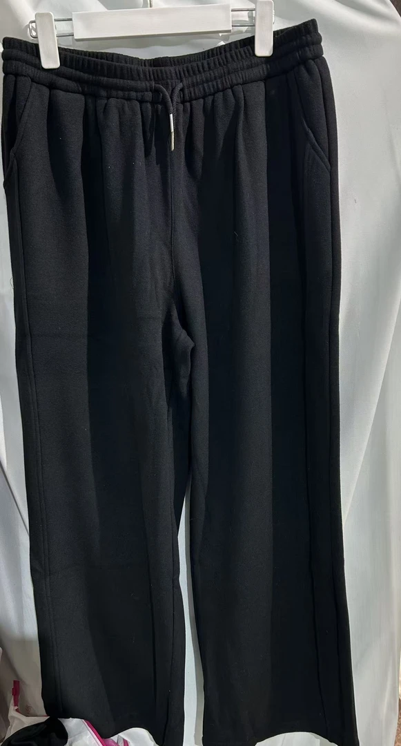 百搭加绒直筒裤9303