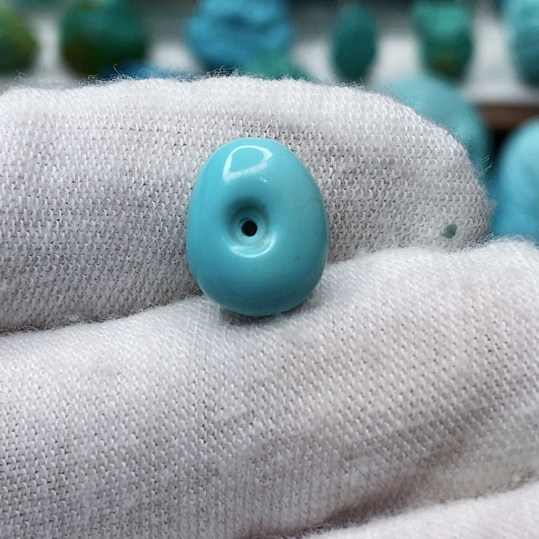 绿松石未镶嵌天然原矿 地大质检 抖音基地顺丰发货