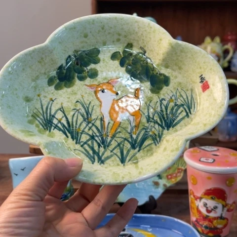 炉景德镇釉下手绘陶瓷