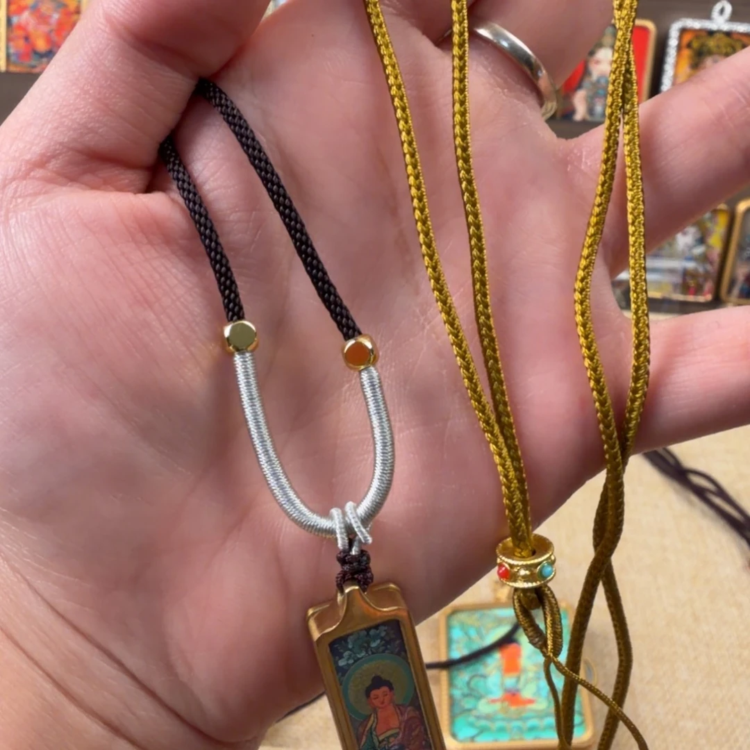 吊坠阿弥老师猪唐卡