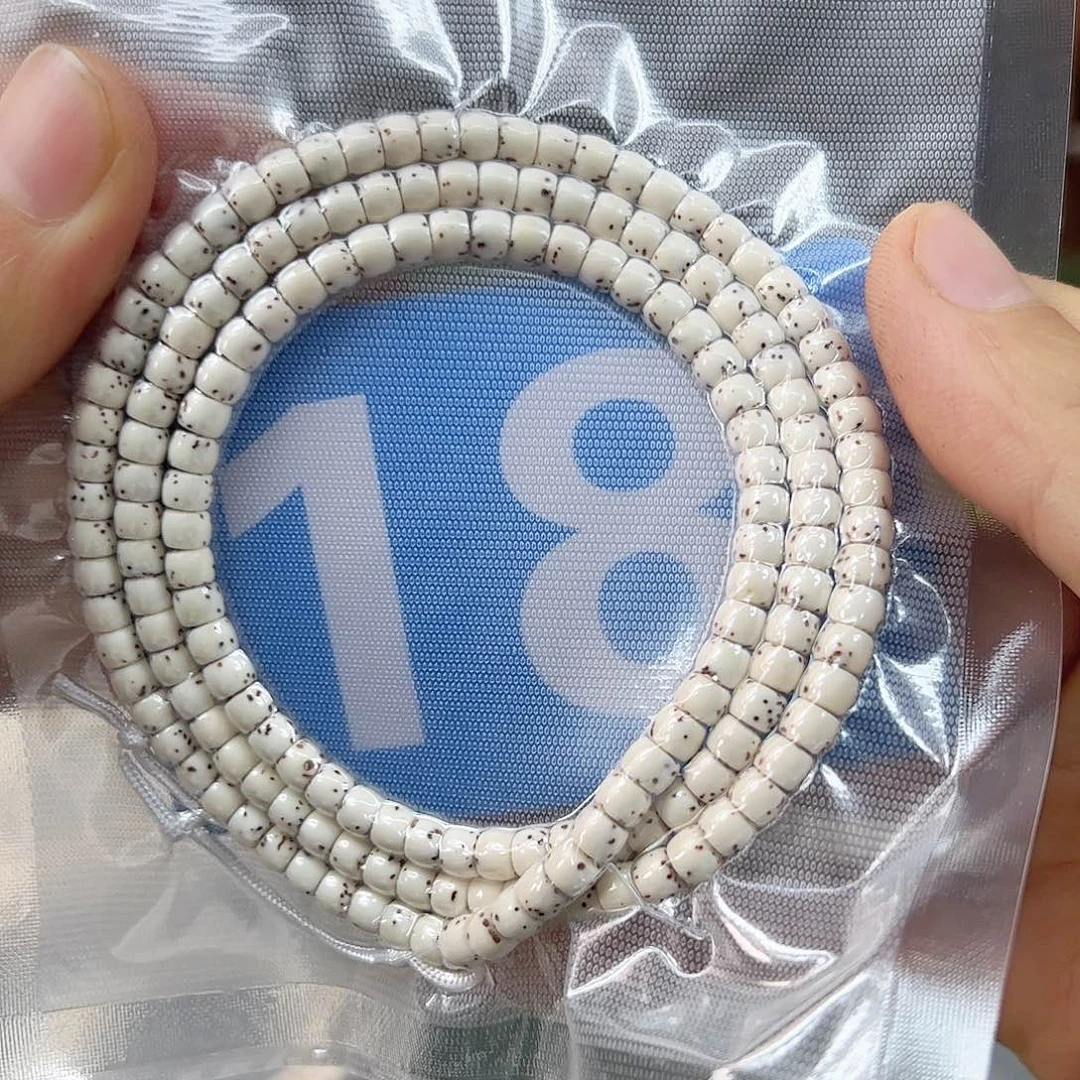 星月菩提吊坠原白108。43尺寸。18