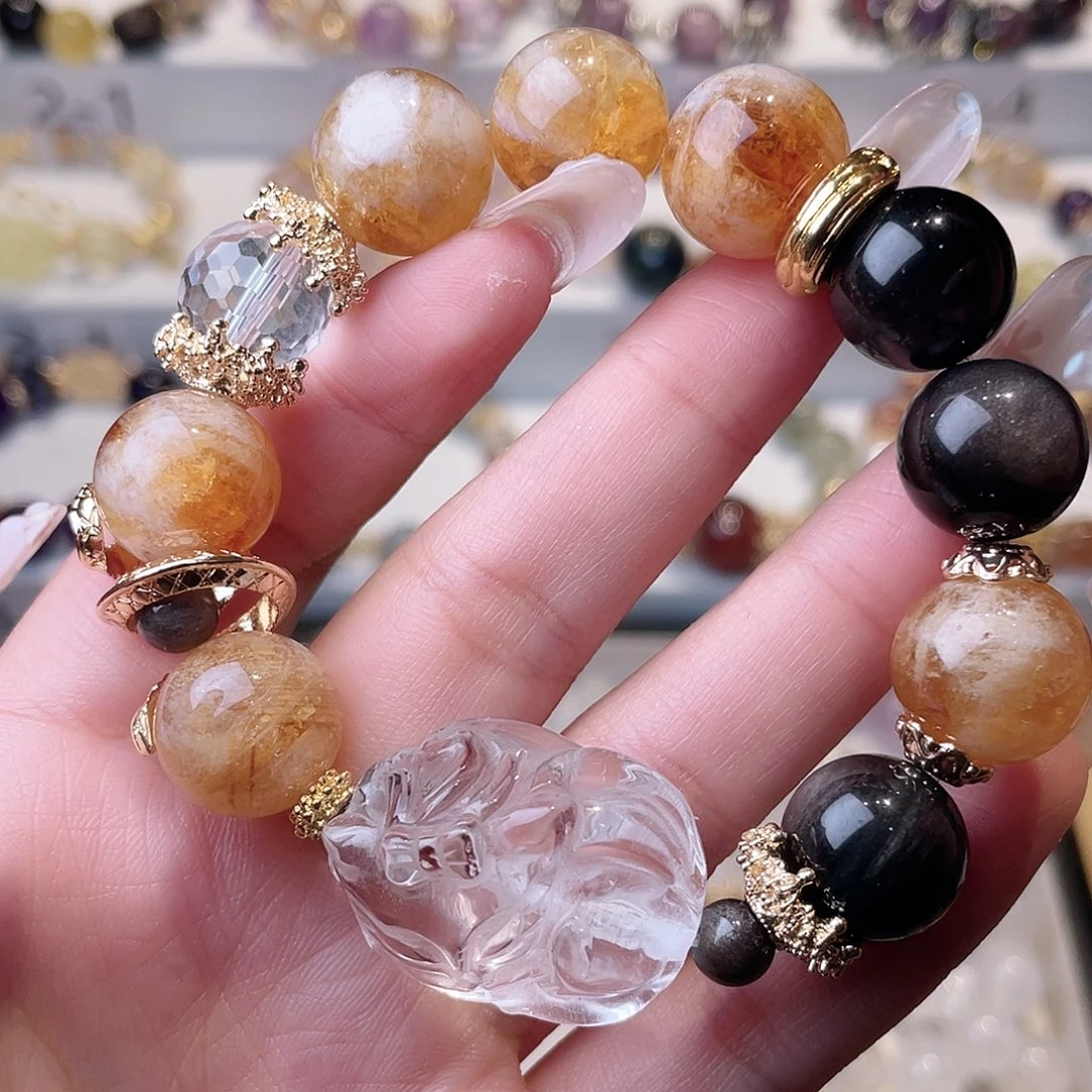 水晶手链合金尺寸