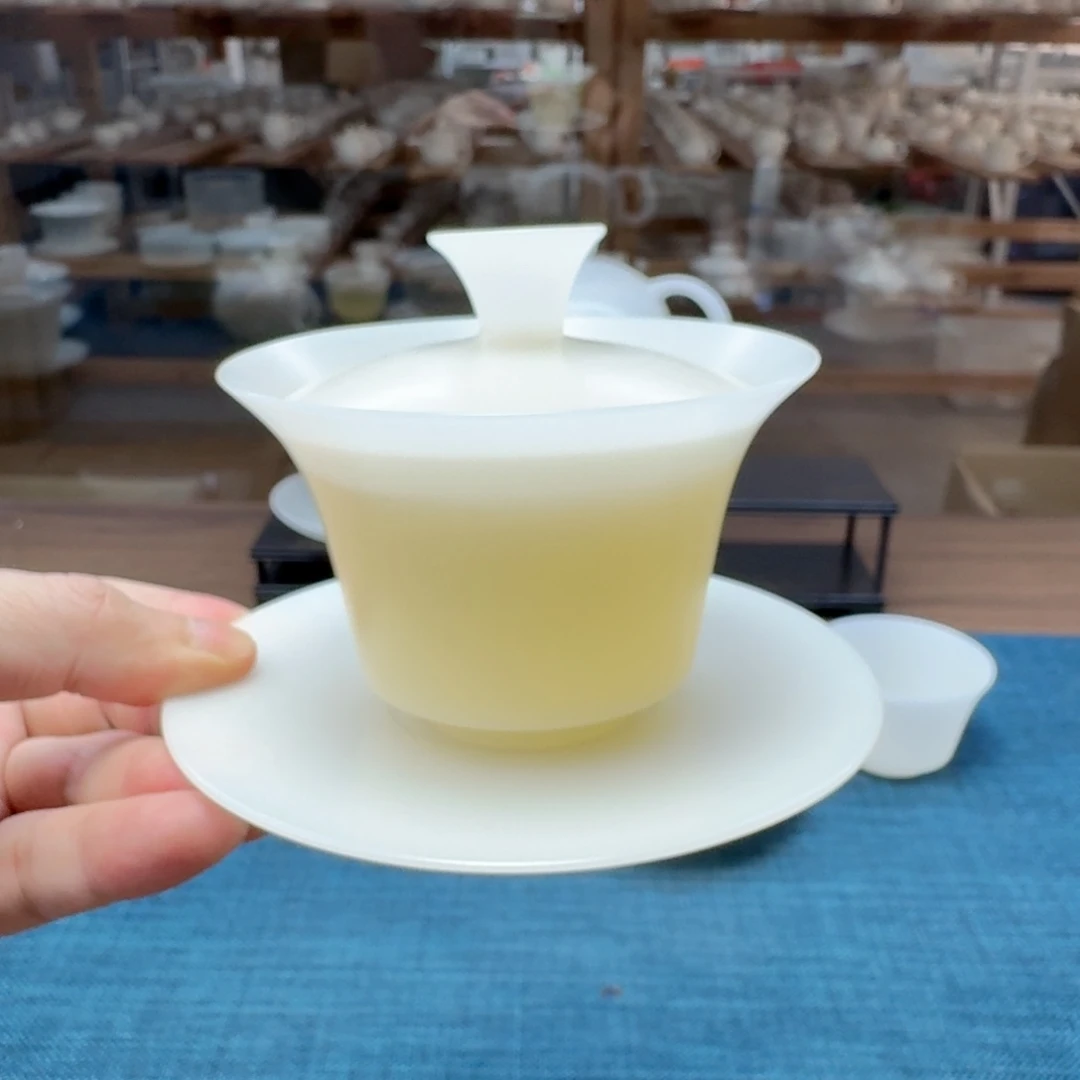 素烧马蹄薄胎璞玉冰种