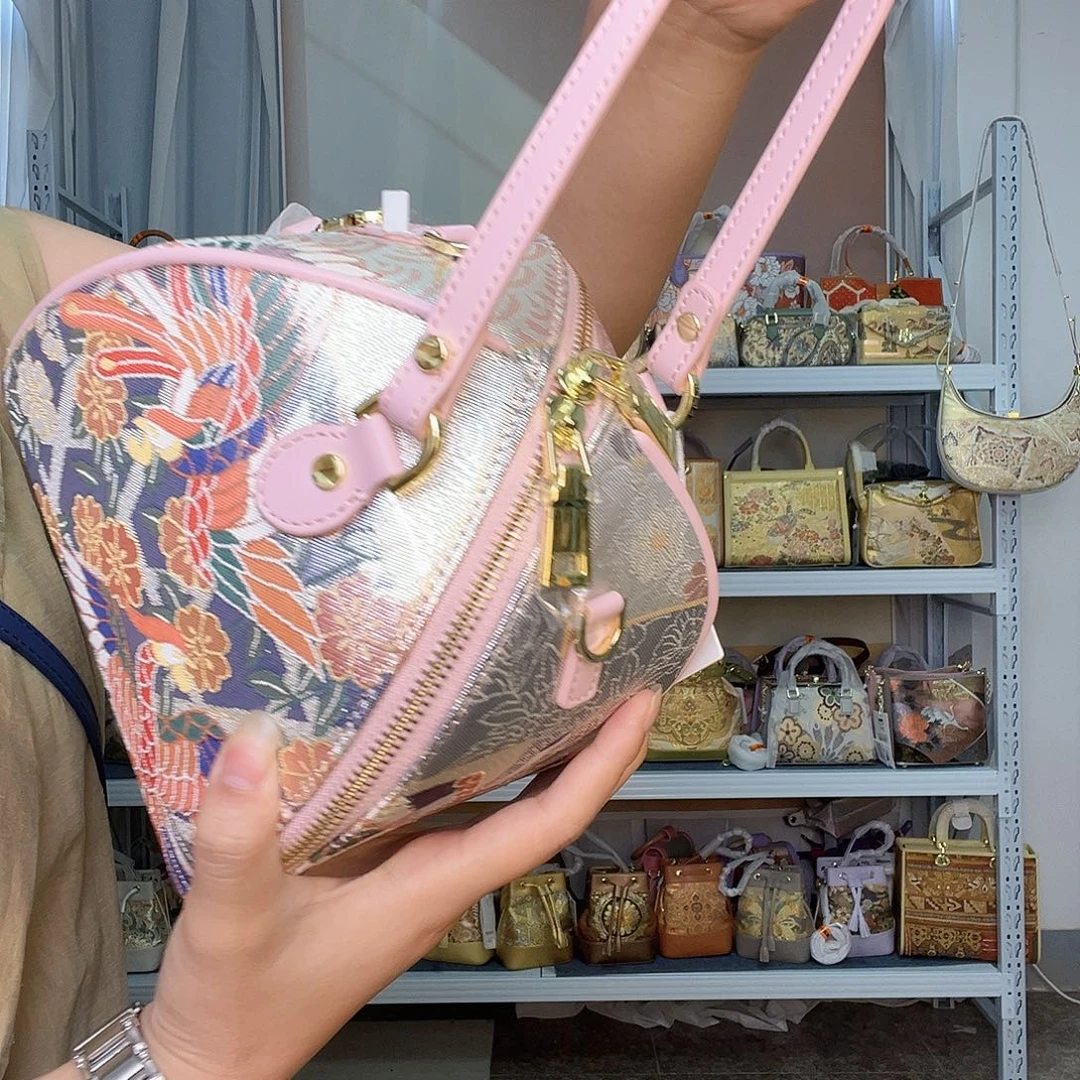 织物桑蚕丝非遗唐锦粽子