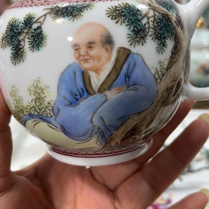 景德镇陶瓷茶具主人杯茶壶