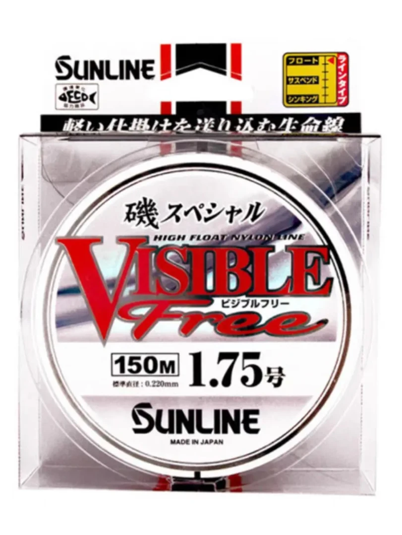 新款SUNLINE桑濑半浮水矶钓线白色线海钓主线