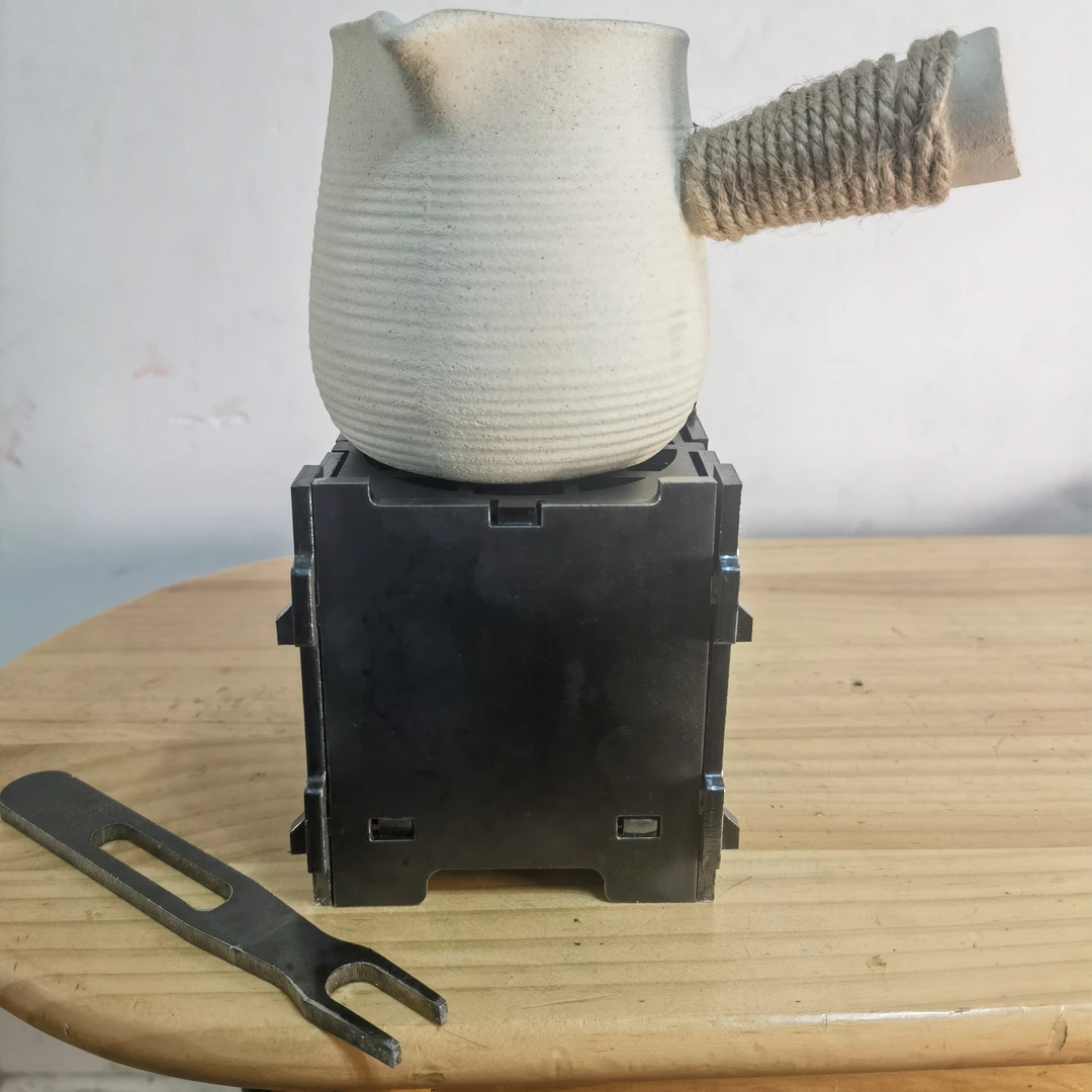 可拆装中号茶炉支持多种燃料煮茶炉
