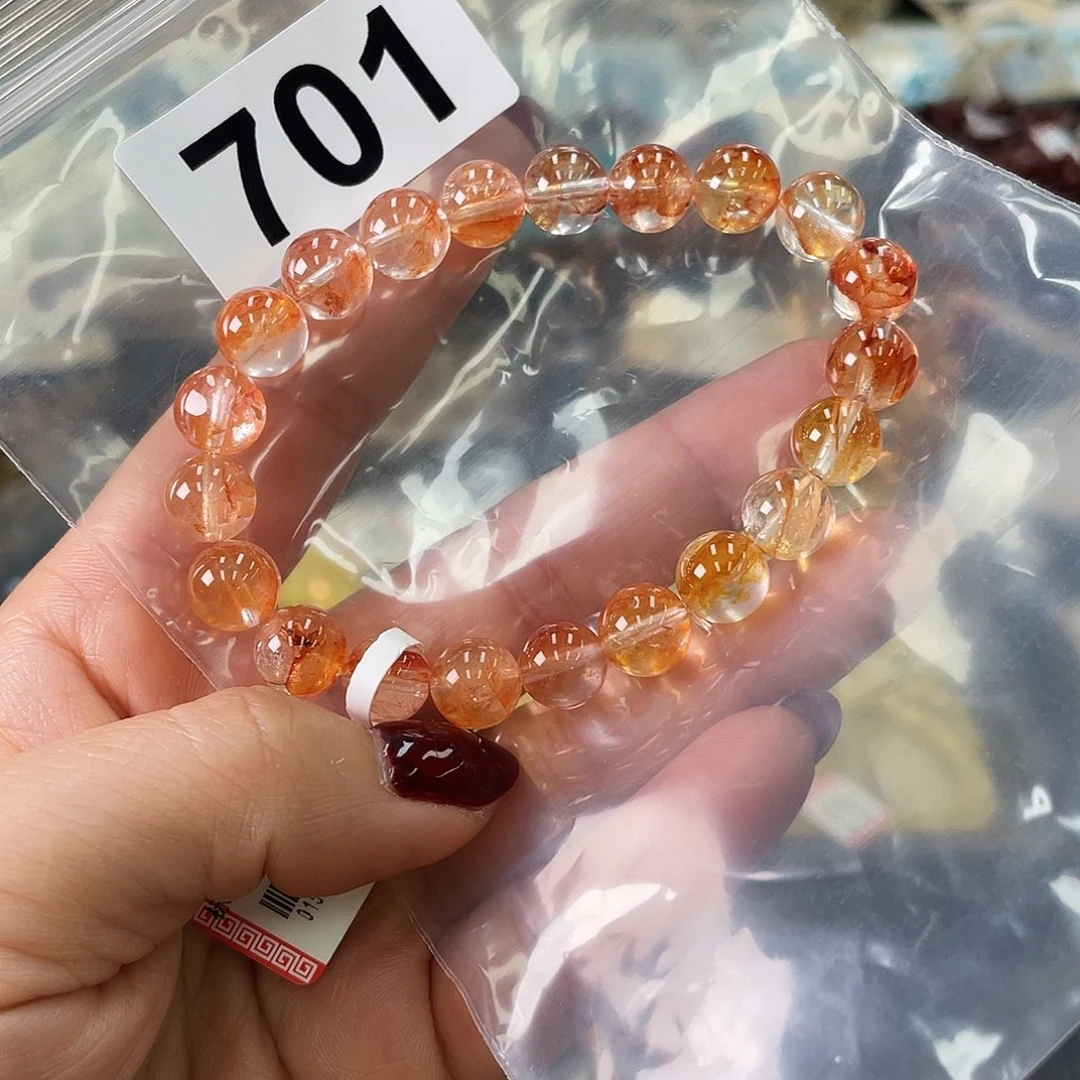 水晶未镶嵌手串手串701。