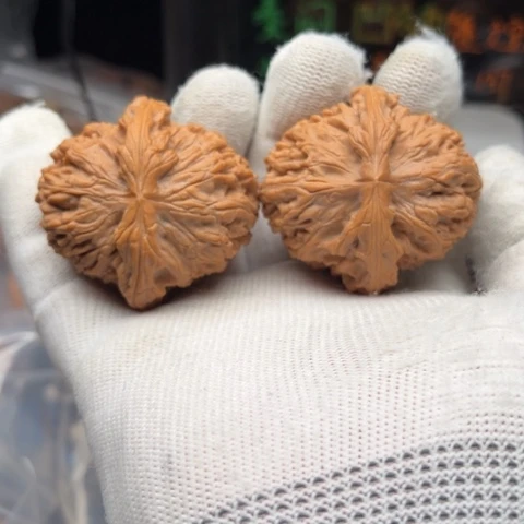 把件文玩核桃球僵