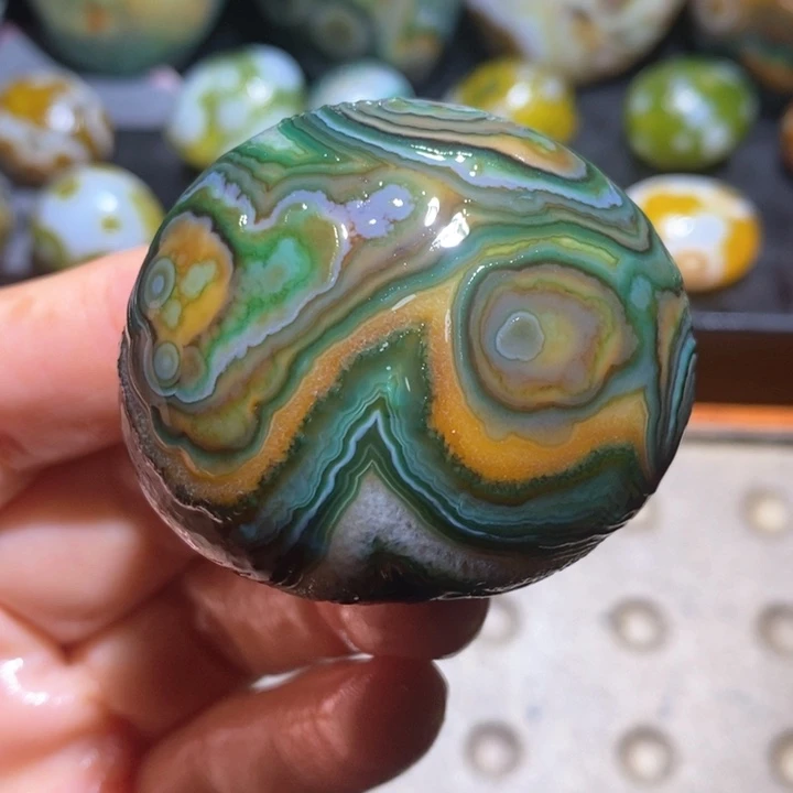 未镶嵌玛瑙/玉髓珠宝半成品7