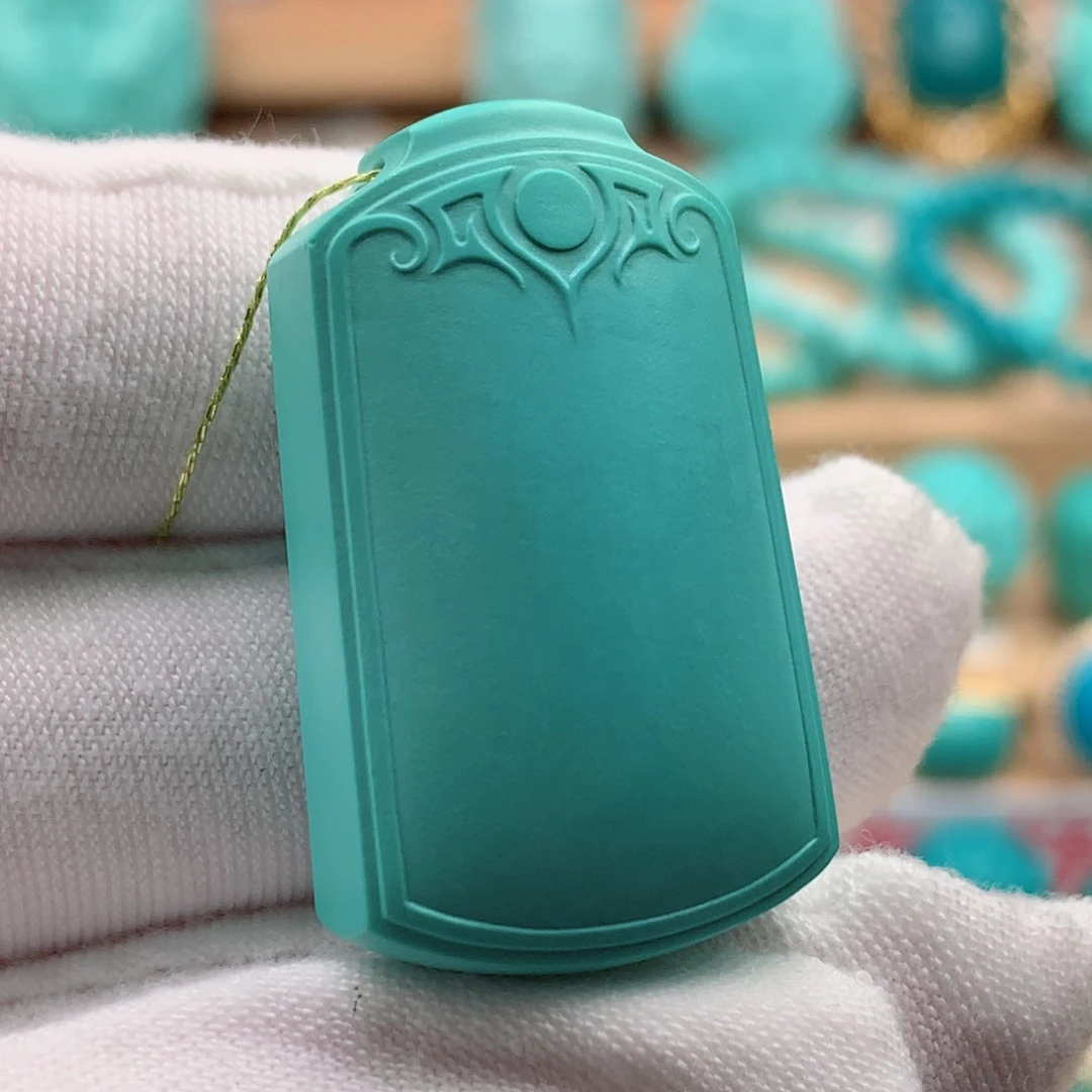 绿松石珠宝奇石未镶嵌