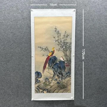 【画】欧阳宾170cm*70cm亲笔手绘礼盒作品（35）